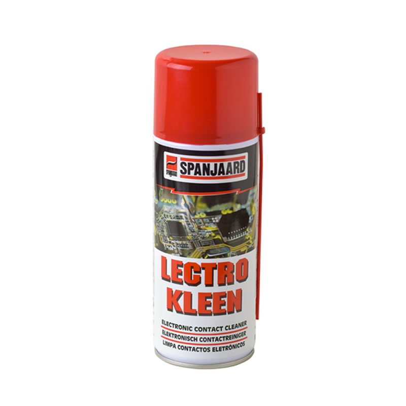 Adhesives-Cleaning Tools - SPANJAARD LECTRO KLEEN SPRAY 200ML